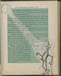 Illustration fra "Den vidunderlige troldmand fra Oz" af Lyman Frank Baum