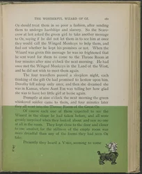 Illustration fra "Den vidunderlige troldmand fra Oz" af Lyman Frank Baum
