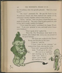 Illustration fra "Den vidunderlige troldmand fra Oz" af Lyman Frank Baum
