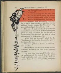 Illustration fra "Den vidunderlige troldmand fra Oz" af Lyman Frank Baum