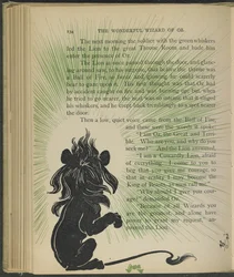 Illustration fra "Den vidunderlige troldmand fra Oz" af Lyman Frank Baum