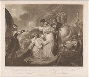 Mary, dronning af Skotland, besejrede i slaget ved Langside Marys nederlag, Queen of Scots i slaget ved Langside / La Défaite de Marie Reine d