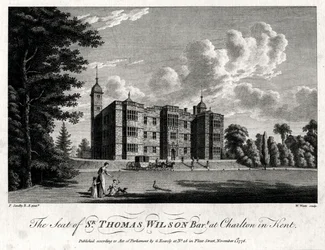 Sædet for Sir Thomas Wilson Bart i Charlton i Kent, 1776