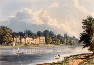 Pavens villa i Twickenham, 1828