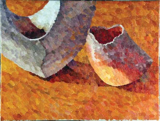 Still Life, Koyama Vessels, 2014 (Olie on Canvas)