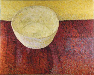 Still Life, Lucie Rie Bowl, 2013 (Olie på lærred)