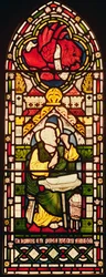 St. Mark, ca. 1870 (farvet glas)