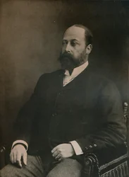 Et privat portræt af kong Edward VII, c1890 1911