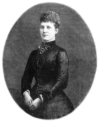 Alexandra, prinsesse af Wales, 1900.