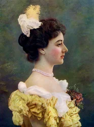Maud Hoffman, skuespillerinde, 1899-1900.