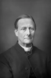 Pastor Sabine Baring-Gould 1834-1924, engelsk hagiograf, romanforfatter og eklektisk lærd, 1893.