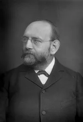 Sir Joseph Barnby 1838-1896, engelsk komponist og dirigent, 1893.