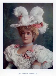 Stella Gastelle, skuespillerinde, 1901.