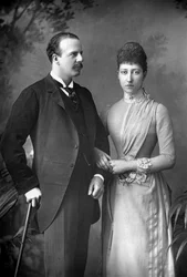 Hertugen og hertuginden af Fife, 1890