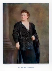 Wilson Barrett, engelsk skuespiller, manager og dramatiker, 1901.