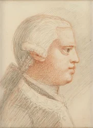 Edward Augustus, hertug af York, ca. 1761-7 (kridt på papir)
