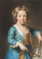 Lord Algernon Percy, senere jarl af Beverley (pasteltegning)