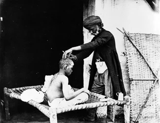 Frisør, ca. 1870