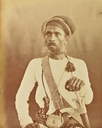 [Portræt af en sikh-kriger].
