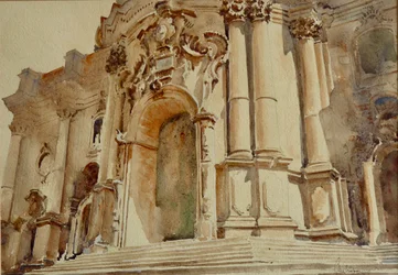568 Skygger klokken 10, S. Giorgio, Modica