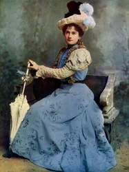 Grace Palotta, skuespillerinde, 1899-1900.