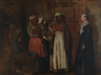Et besøg af den gamle elskerinde, 1876.