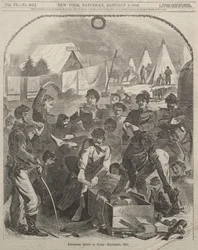 Julepakker i lejren – julen 1861