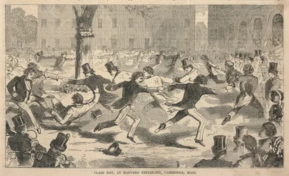 Klassens dag på Harvard University, Cambridge, Massachusetts, fra Ballou