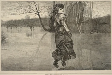 Cutting a Figure, fra Every Saturday, 4. februar 1871