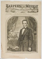 Abraham Lincoln, født i Kentucky den 12. februar 1809