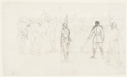 Infanteririfleøvelse, Sickles Regiment, Lees Mills, Virginia