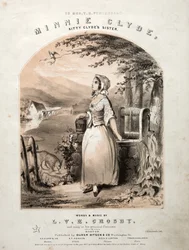 Minnie Clyde – Forside til nodeblad