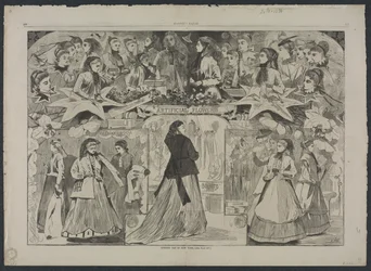 Åbningsdag i New York, 1868.