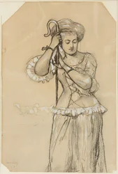 Hyrdinde, 1877