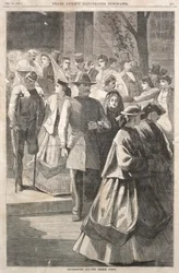Thanksgiving Day - Kirkens våbenhus, 1865.