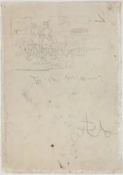 Thanksgiving i Camp [verso], n.d..