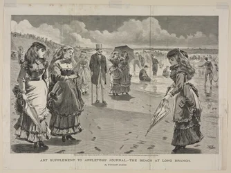 Stranden ved Long Branch