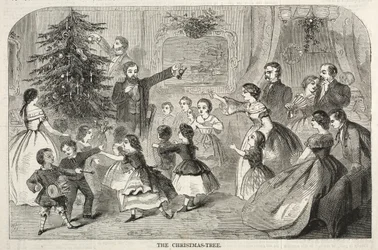 Juletræet, 1858.