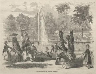 Springvandet ved Boston Common