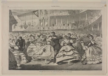 Den store russiske bal på Musikakademiet, 5. november 1863