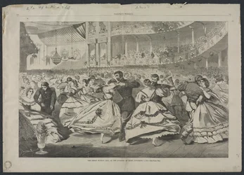 Det store russiske bal på Musikakademiet, 5. november 1863, 1863.