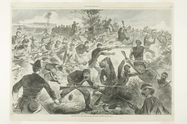 Krigen for Unionen, 1862 - et bajonetangreb
