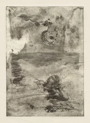 To hoveder (studie efter "Undertow")
