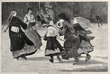 »Vinter« – En skøjtescene