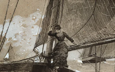 Yachting pige, 1880