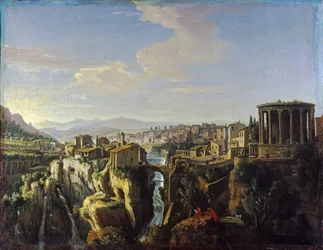 Udsigt over Tivoli, a 1700