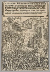 Flemish Rebellion, plade 7 fra historiske scener fra kejser Maximilian I