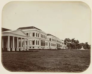 Daendels Palace på Waterlooplein i Batavia