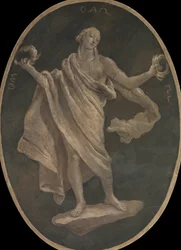En dyd, muligvis patriotisme, 1760.
