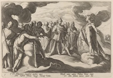 Jupiter og guderne beder Helios om at genoptage kontrollen over vognen